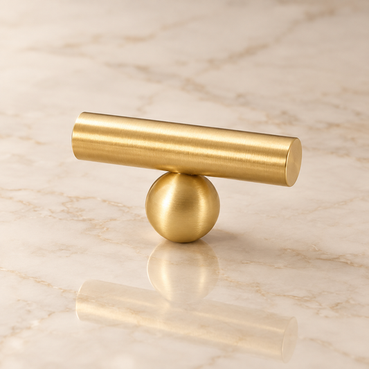 Pimlico Round T-Bar Cabinet Knob