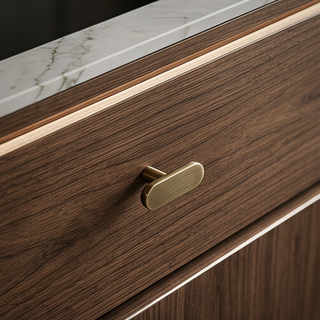 Alderley Sculpted T-Bar Cabinet Knob