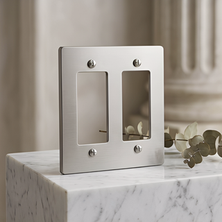 Stainless Steel Cover Plate - 2G