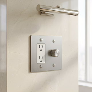 2G Dimmer + Outlet