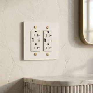 2G Duplex Outlet with USB-C & USB-A