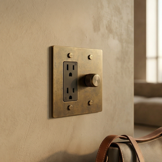 2G Dimmer + Outlet