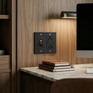 2G Toggle Switch + Outlet with USB-C & USB-A