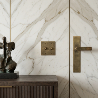 Aged Brass with Patina Dimmer - 2G