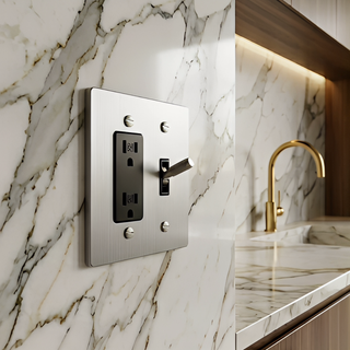 2G Toggle Switch + Outlet