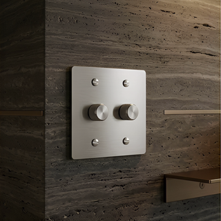 Stainless Steel Dimmer - 2G