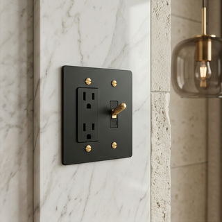 2G Toggle Switch + Outlet