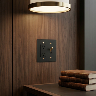 2G Toggle Switch + Outlet