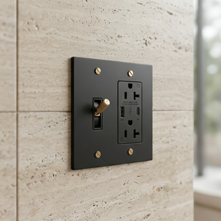 2G Toggle Switch + Outlet with USB-C & USB-A