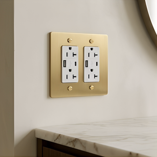 2G Duplex Outlet with USB-C & USB-A