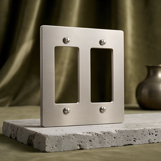 Stainless Steel Cover Plate - 2G