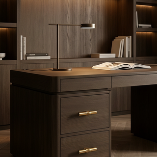 Clarendon Ribbed Collar T-Bar Cabinet Knob