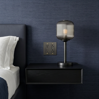 Ivory White & Brass Outlet + Outlet with USB-C & USB-A 2G