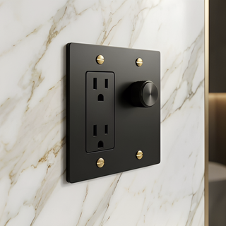 2G Dimmer + Outlet