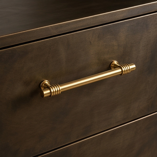 Clarendon Ribbed Collar Cabinet Pull