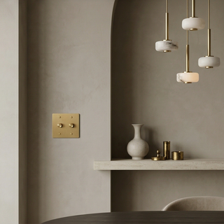 Satin Brass Dimmer - 2G