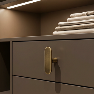 Alderley Sculpted T-Bar Cabinet Knob