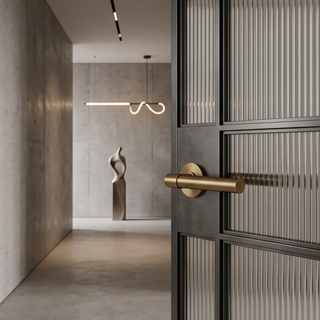 Foster Round Door Handle