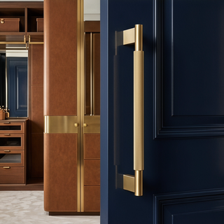 Mercer Door Pull with Rectangular Mounts