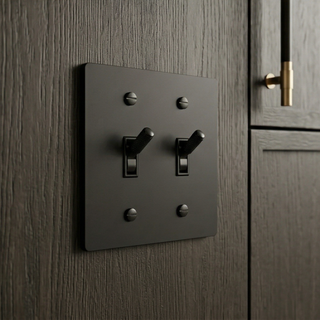 Matte Black Toggle Switch - 2G