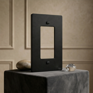Matte Black Cover Plate - 1G