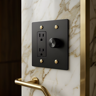 2G Dimmer + Outlet