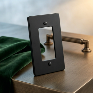 Matte Black Cover Plate - 1G
