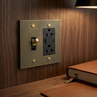 2G Toggle Switch + Outlet with USB-C & USB-A