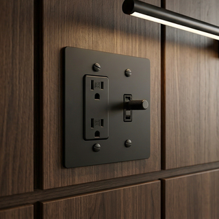 2G Toggle Switch + Outlet