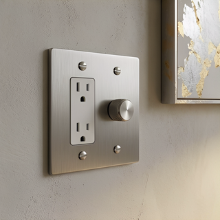 2G Dimmer + Outlet