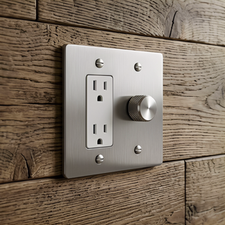 2G Dimmer + Outlet