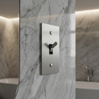 Stainless Steel Toggle Switch - 1G