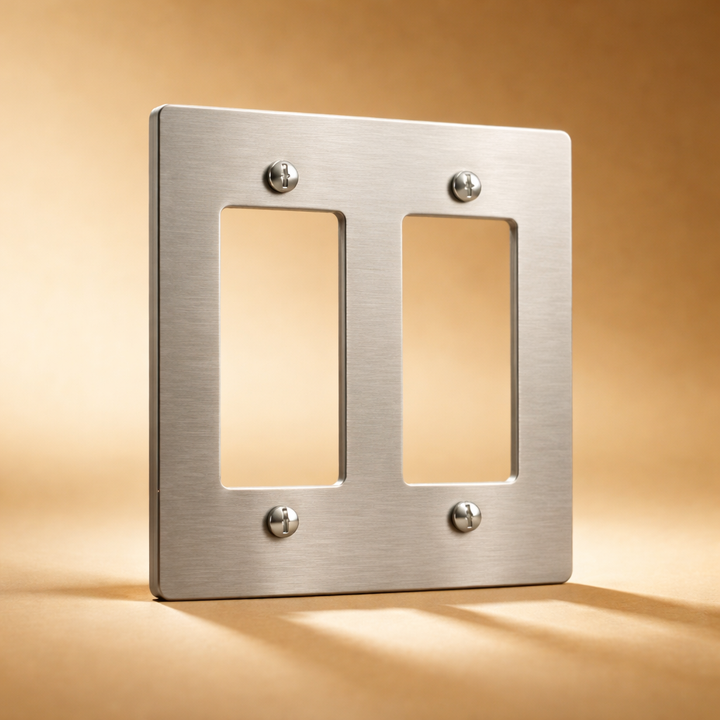 Stainless Steel Cover Plate - 2G
