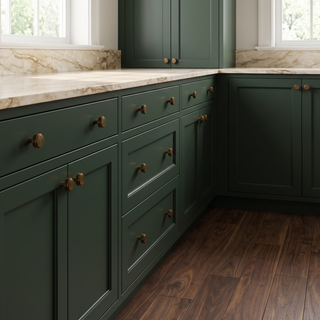 Stepped Round Cabinet Knob