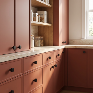 Stepped Round Cabinet Knob