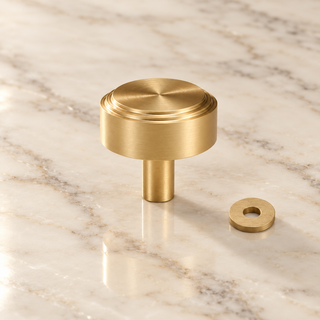 Stepped Round Cabinet Knob
