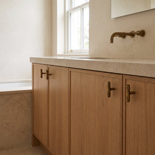 Stepped T-Bar Cabinet Knob