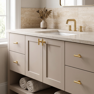 Stepped T-Bar Cabinet Knob