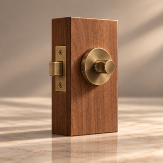 Round Privacy Thumb Turn