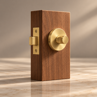 Round Privacy Thumb Turn