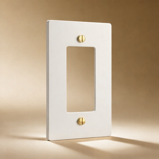 Aged Brass with Patina Cover Plate - 1G