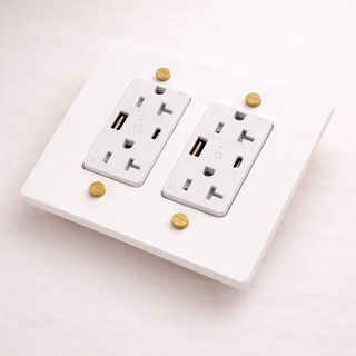 2G Duplex Outlet with USB-C & USB-A