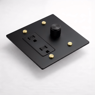 2G Dimmer + Outlet