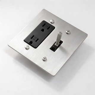 2G Toggle Switch + Outlet