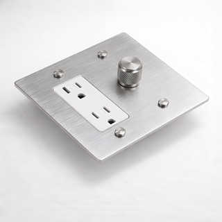 2G Dimmer + Outlet