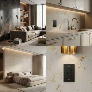 Duplex Outlet Collection with USB-C & USB-A - 1G