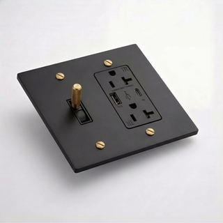 2G Toggle Switch + Outlet with USB-C & USB-A