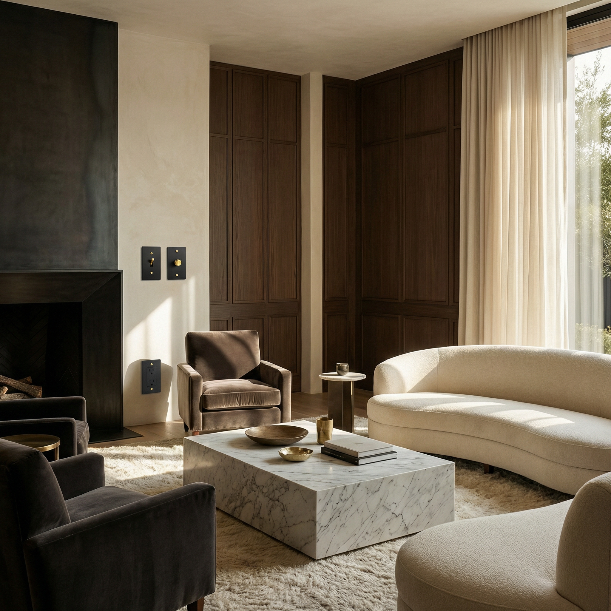 Aure living room interior