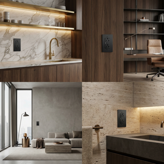 Duplex Outlet Collection with USB-C & USB-A - 1G