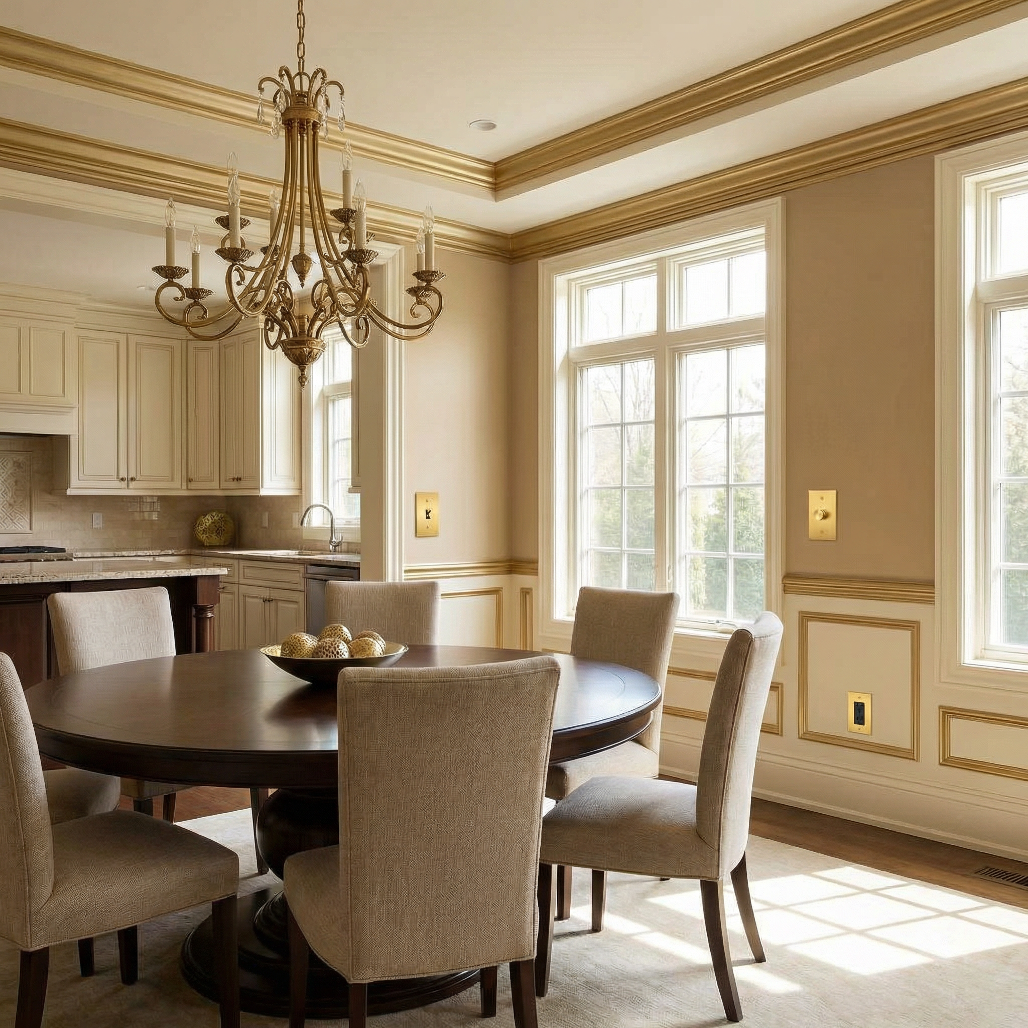 Aure dining room interior